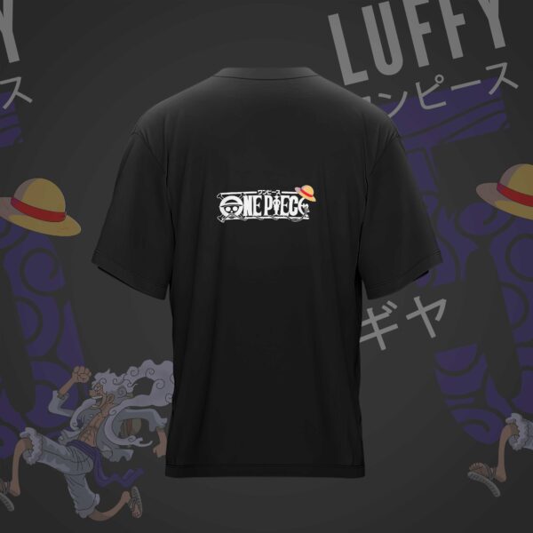 Camiseta LUFFY GEAR 5 negra - Image 2