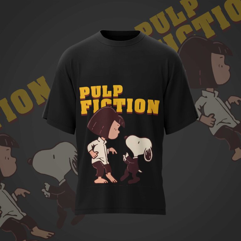 Camiseta PULP FICTION negra