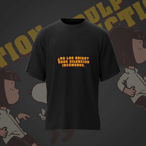 Camiseta PULP FICTION negra - Image 2