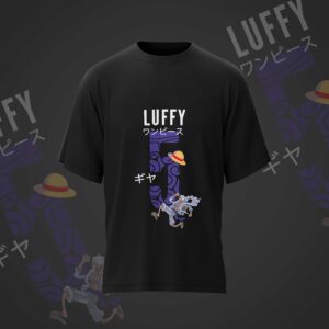 Camiseta LUFFY GEAR 5 negra