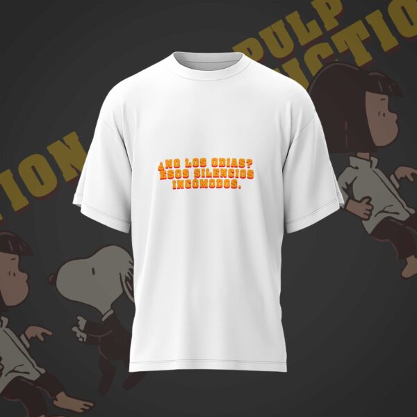 Camiseta PULP FICTION blanca - Image 2