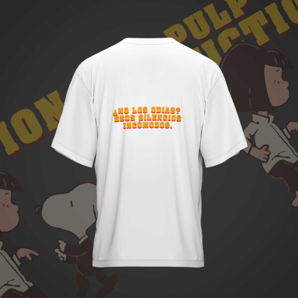 Camiseta PULP FICTION blanca - Image 3