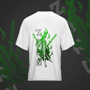 Camiseta ZORO blanca