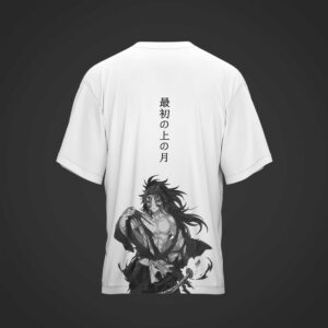 Camiseta KOKUSHIBO Demon Slayer: Kimetsu no Yaiba blanca
