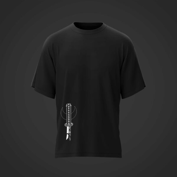 Camiseta KOKUSHIBO Demon Slayer: Kimetsu no Yaiba NEGRA - Image 2