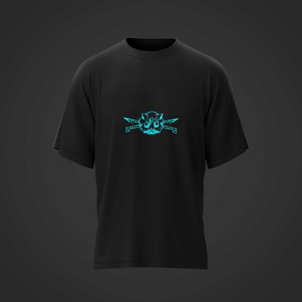 Camiseta INOSUKE Demon Slayer: Kimetsu no Yaiba NEGRA - Image 2