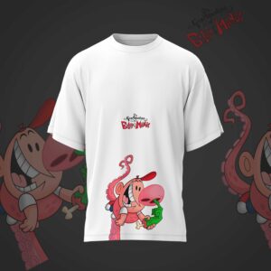 Camiseta BILLY Y MANDY blanca