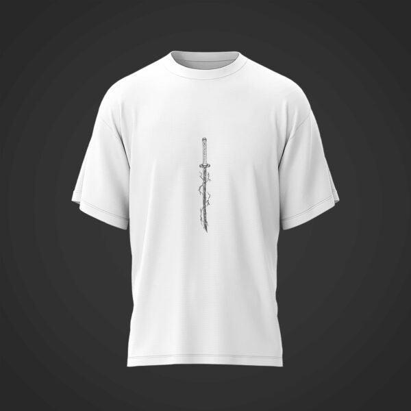 Camiseta ZENITSU Demon Slayer: Kimetsu no Yaiba blanca - Image 2