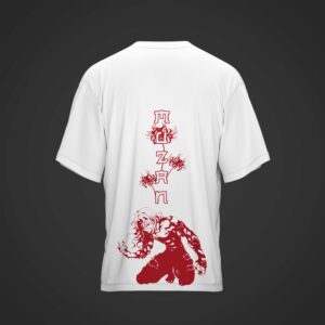 Camiseta MUZAN Demon Slayer: Kimetsu no Yaiba BLANCA
