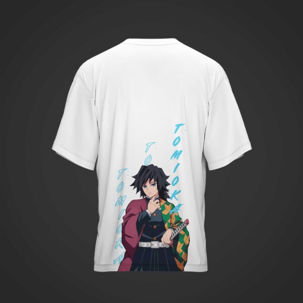 Camiseta TOMIOKA Demon Slayer: Kimetsu no Yaiba NEGRA o BLANCA - Image 4