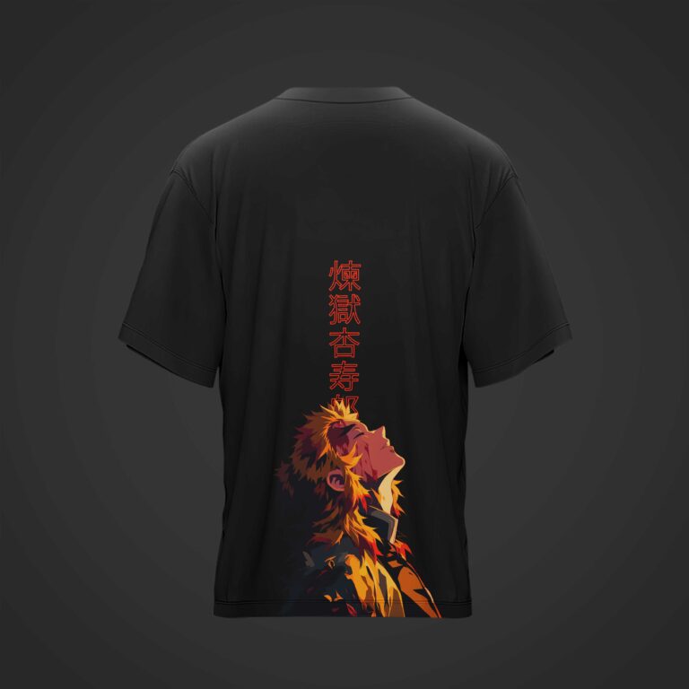 Camiseta RENGOKU Demon Slayer: Kimetsu no Yaiba NEGRA o BLANCA