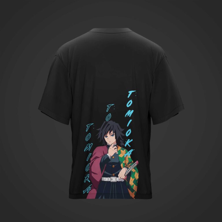 Camiseta TOMIOKA Demon Slayer: Kimetsu no Yaiba NEGRA o BLANCA