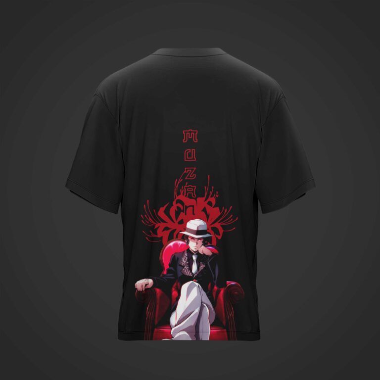 Camiseta MUZAN Demon Slayer: Kimetsu no Yaiba NEGRA o BLANCA