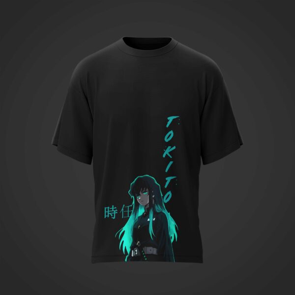 Camiseta TOKITO Demon Slayer: Kimetsu no Yaiba NEGRA o BLANCA - Image 4