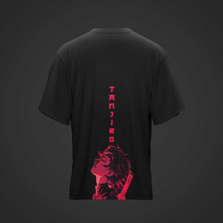 Camiseta TANJIRO Demon Slayer: Kimetsu no Yaiba NEGRA o BLANCA
