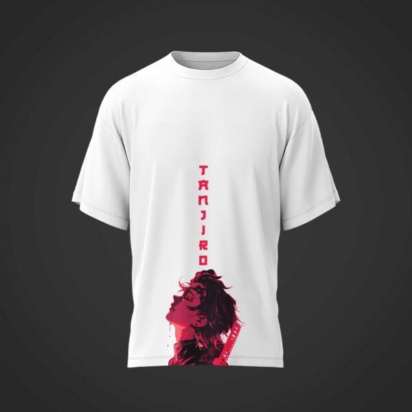 Camiseta TANJIRO Demon Slayer: Kimetsu no Yaiba NEGRA o BLANCA - Image 4