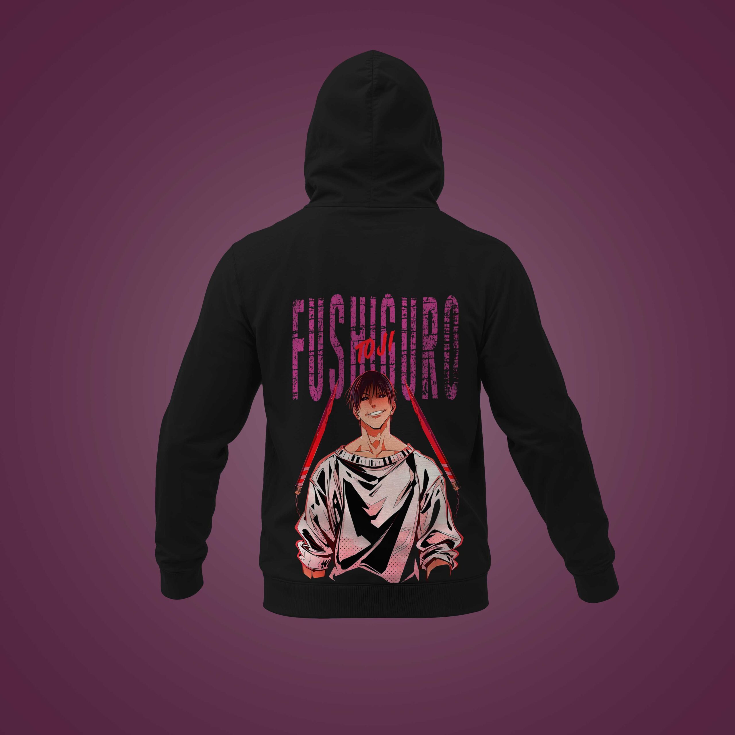Hoodie de TOJI FUSHIGURO Negro o Blanco