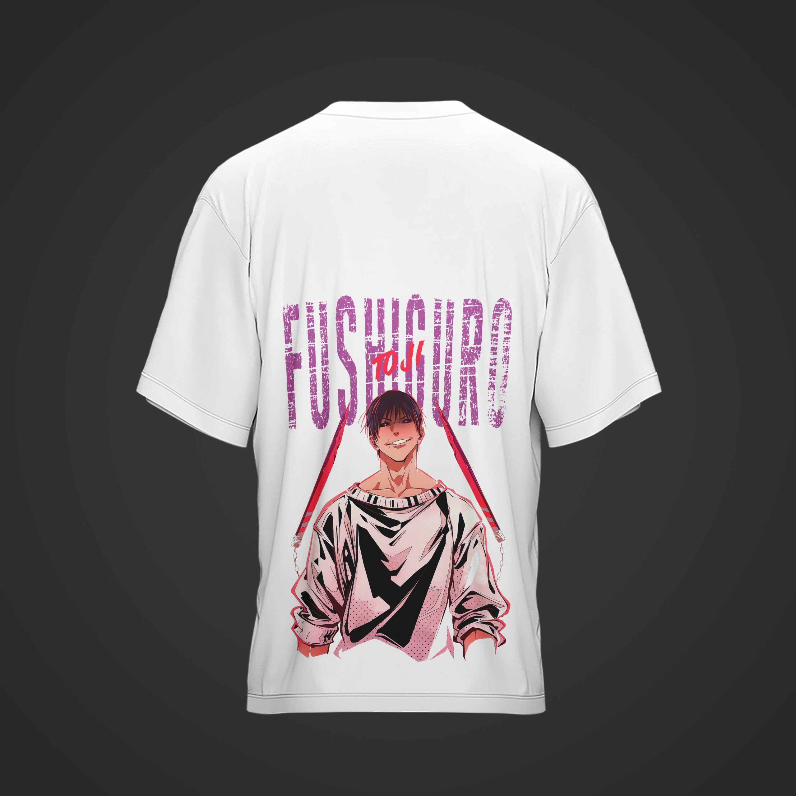 Camiseta TOJI Jujutsu Kaisen BLANCA o NEGRA - Image 2