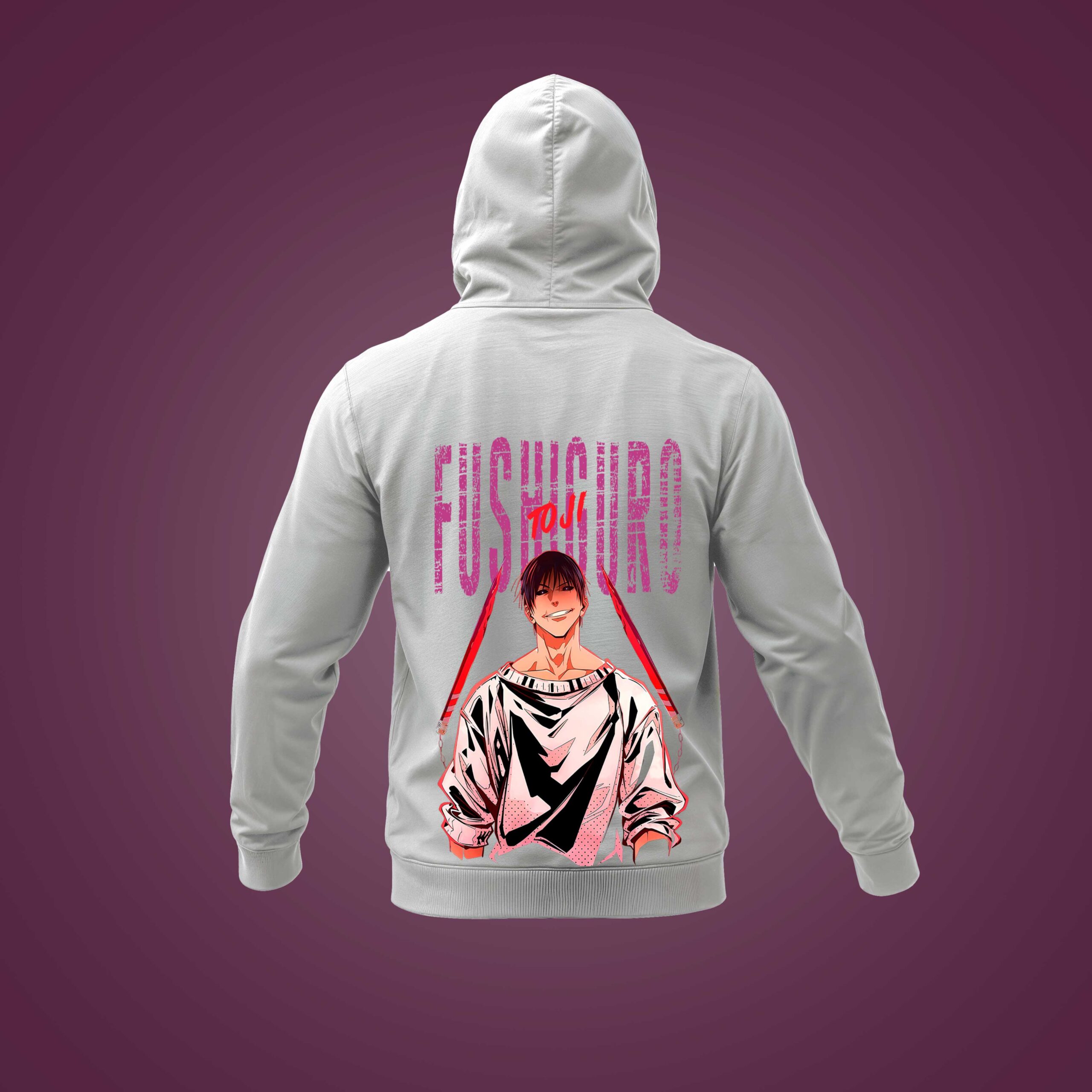 Hoodie de TOJI FUSHIGURO Negro o Blanco - Image 5