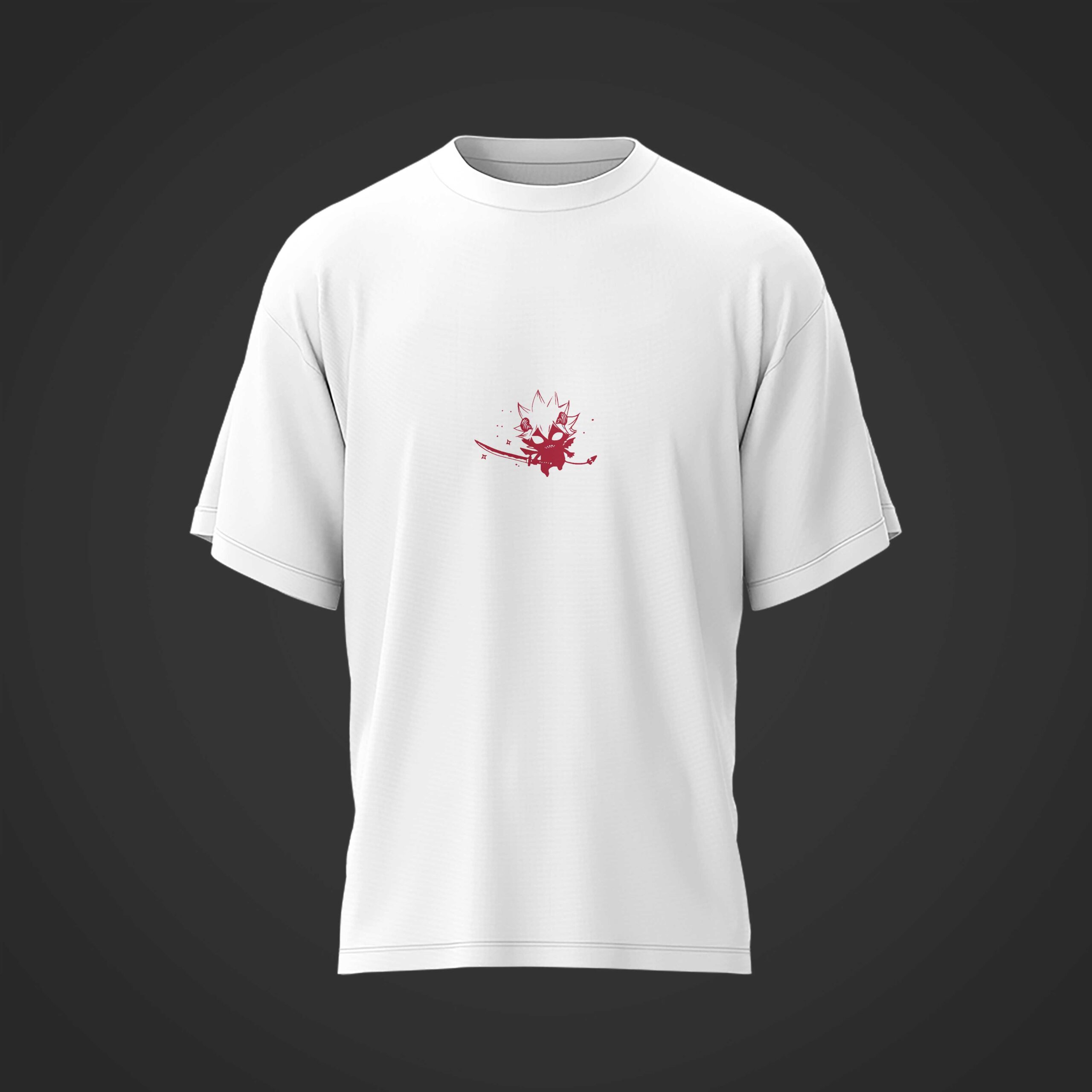 Camiseta ASTA Black Clover BLANCA - Image 3