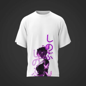 Camiseta SHINOBU Demon Slayer: Kimetsu no Yaiba NEGRA o BLANCA