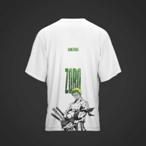 Camiseta ZORO V2 One Piece BLANCA