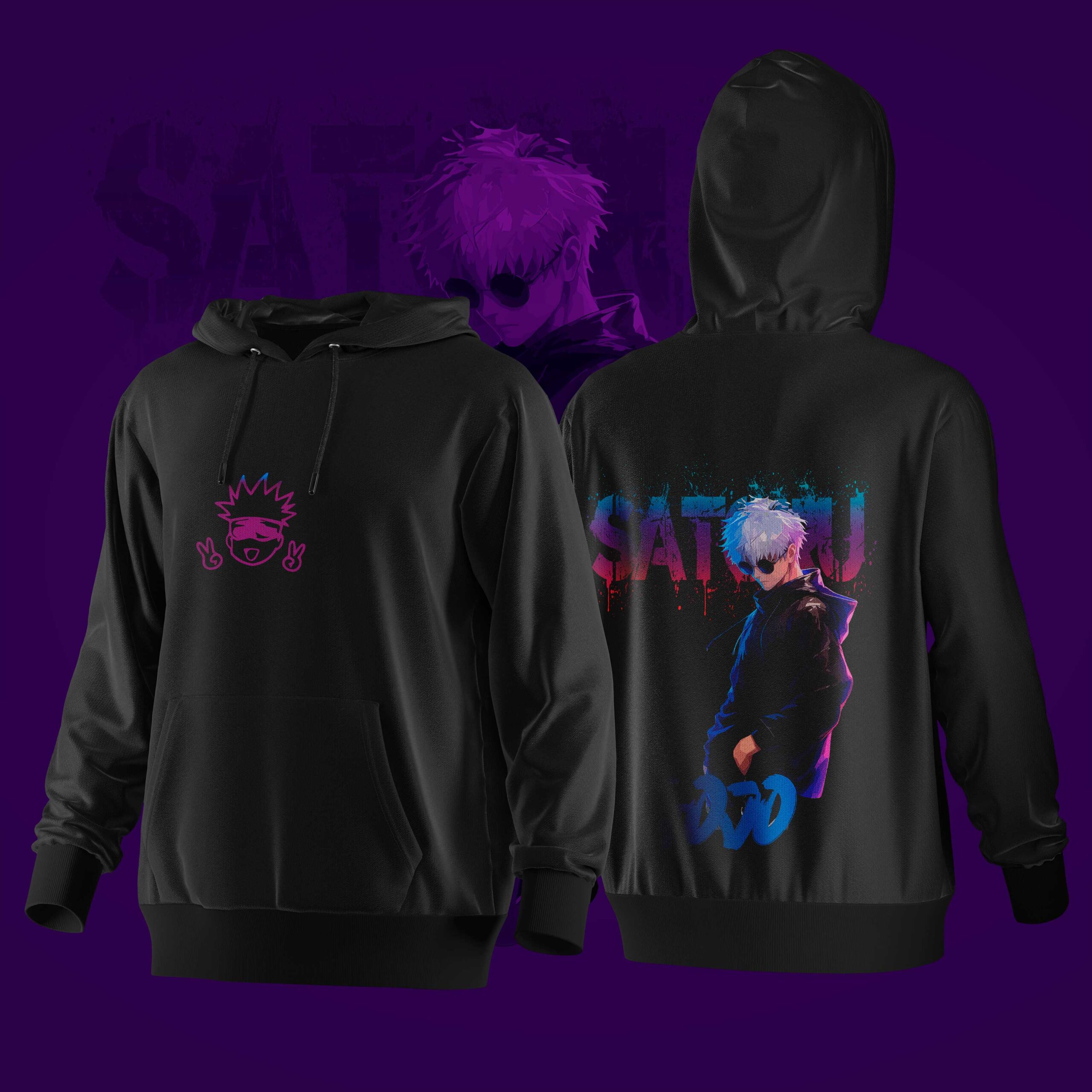 Hoodie de GOJO Jujutsu Kaisen - Image 2