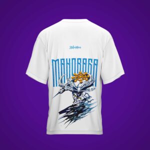 Camiseta MAHORAGA Jujutsu Kaisen BLANCA